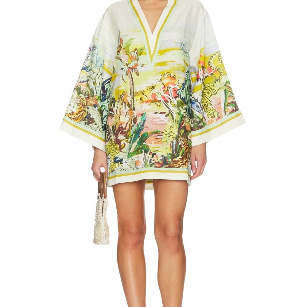 Alémais Jungle Boogie Mini Dress in Multi